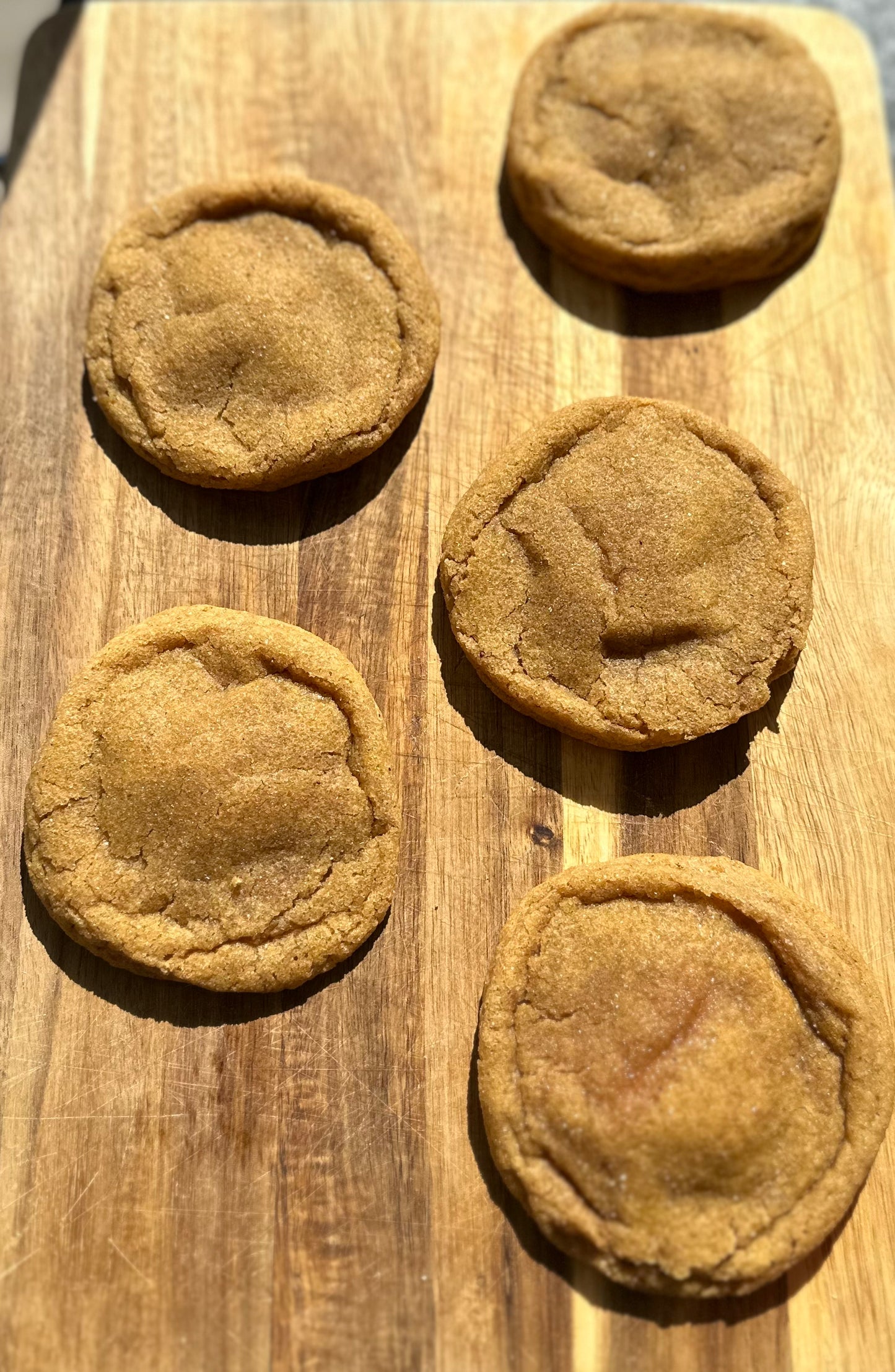 Cheesecake Stuffed Pumpkin Snickerdoodles